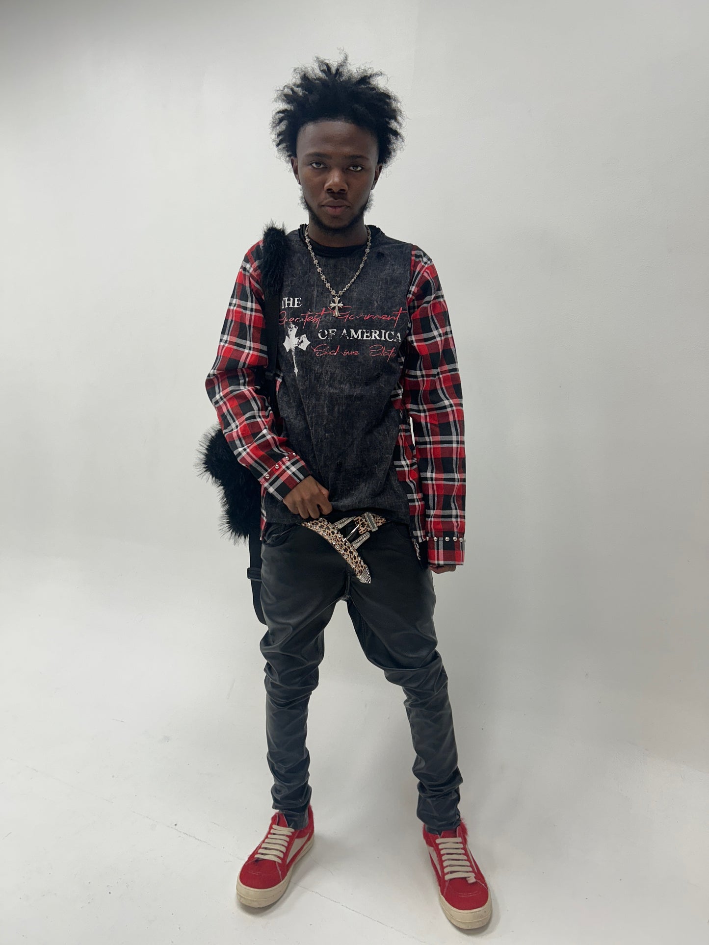 The greatest garment Flannel tee longsleeve