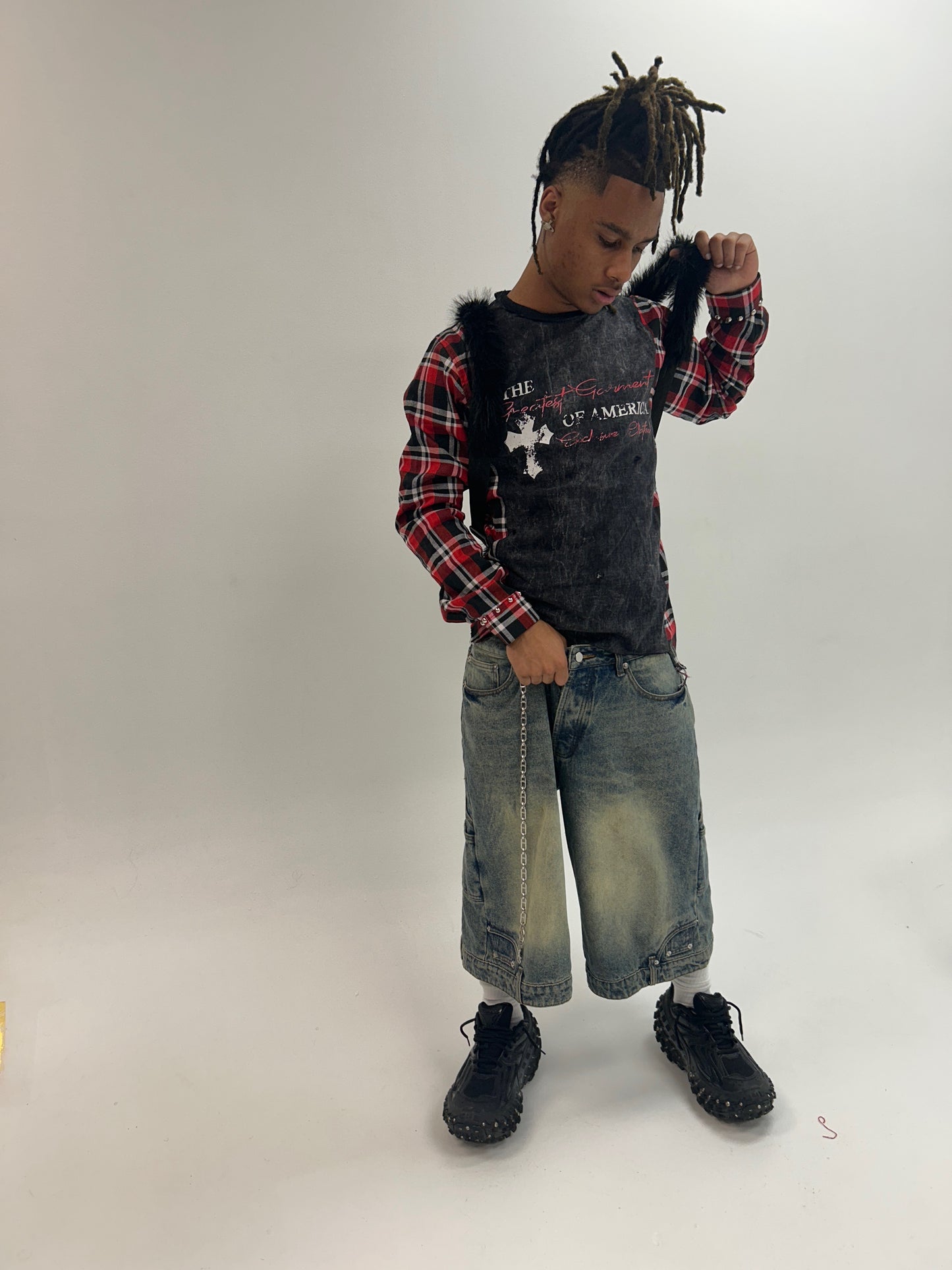 The greatest garment Flannel tee longsleeve