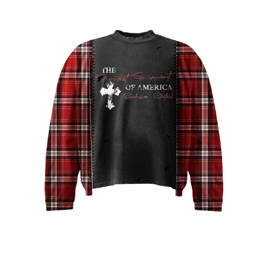 The greatest garment Flannel tee longsleeve